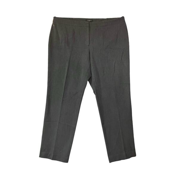 Talbots Women's Gray Hi-Rise Stretch 29.5" Inseam Classic Fit Dress Pants SZ 20W - Picture 1 of 7